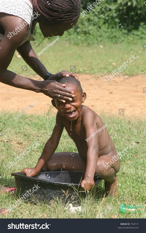 Tribal Women Bathing