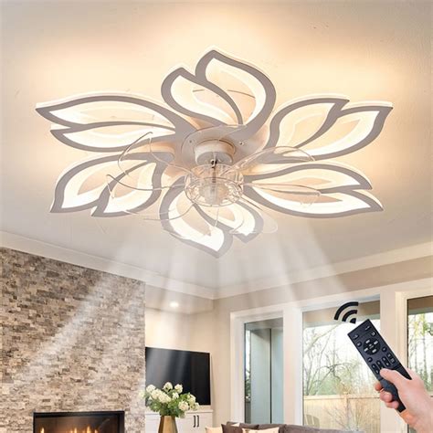 Oaks Decor ROCKWOOD 26-in White Color-changing Integrated LED Indoor ...