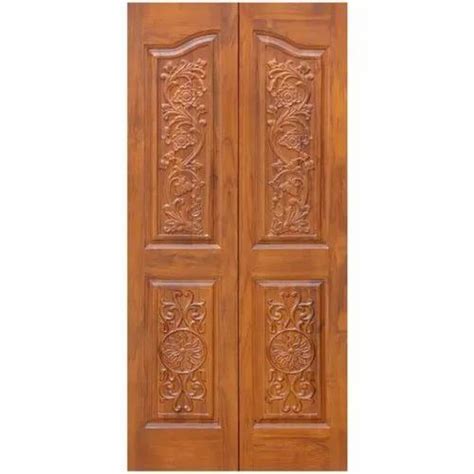 Exterior Teak Wood Double Door For Home 675 X 3 Ft H X W At Best