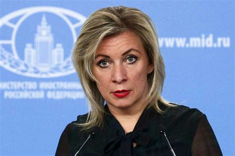 On Twitter Maria Zakharova The Head Of The Main Intelligence