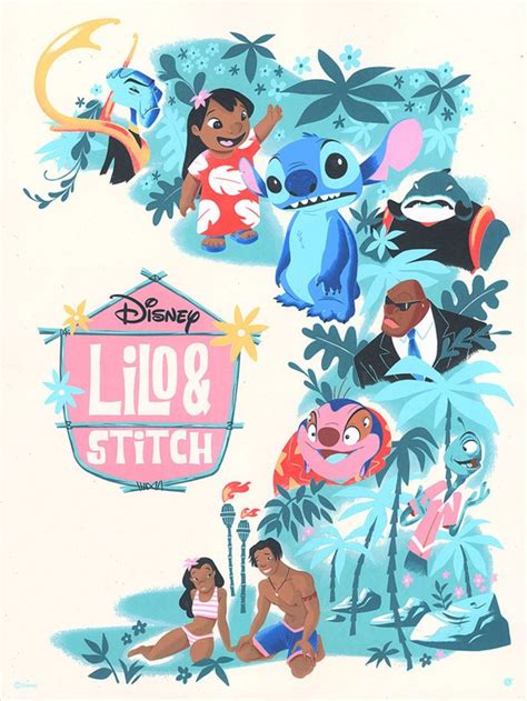 Lilo & Stitch by Daniel Arriaga - Home of the Alternative Movie Poster ...