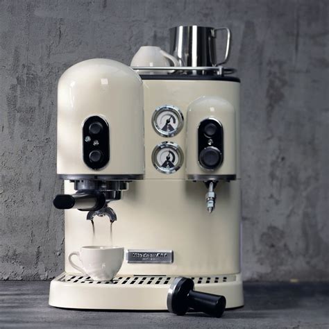 Kitchenaid Kes Bac Freestanding Artisan Espresso Coffee Machine