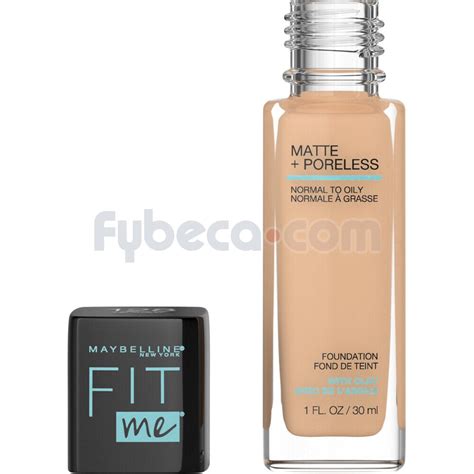 Base Líquida Maybelline Ny Fit Me Mate Y Sin Poros Warm Nude 128 Fybeca