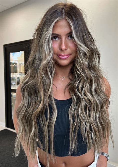 Ash Blonde Hair Balayage Blonde Hair With Roots Brunette Hair With