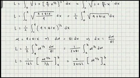 Longitud De Arco De Una Curva Aplicaciones De La Integral Definida