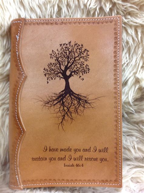 Handcrafted Full Leather Bible Cover Laser Engraved With Etsy