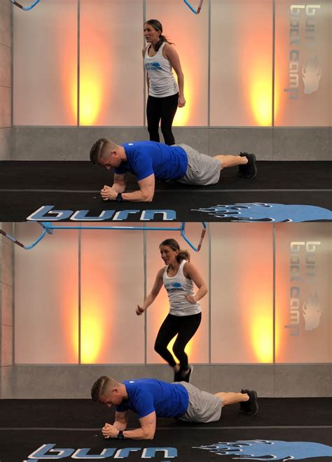 Partner Plank Hops Partner Hiit Workout Popsugar Fitness Photo 3