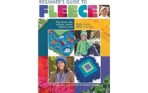 Leisure Arts Beginner S Guide To Fleece Crafting Book Hamilton Place