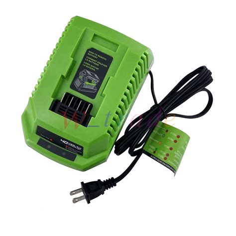 OEM 40V Charger 29482 For Greenworks 40V Battery 29472 29462 29252