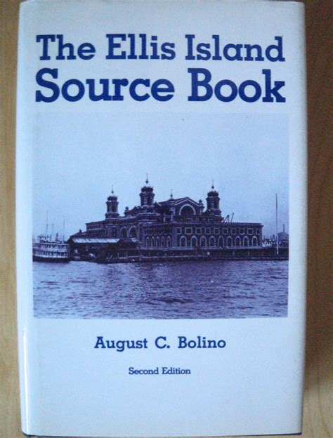 BOOK The Ellis Island Source Book HARD COVER Genealogy