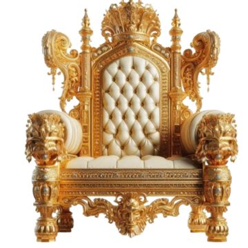 Luxurious Gold Throne Illustration Luxurious Gold Throne Illustration