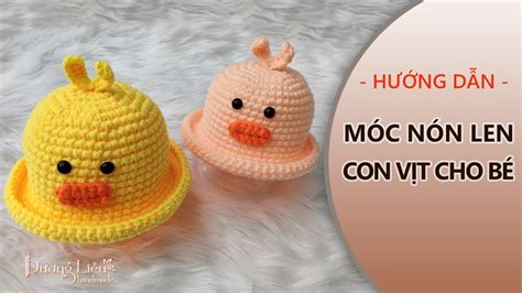 7 Crochet Bucket Hat Hướng Dẫn Móc Nón Con Vịt Cho Bé Chi Tiết All