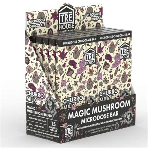 Tre House Chocolate Bar Magic Mushrooms Chocolate Milk