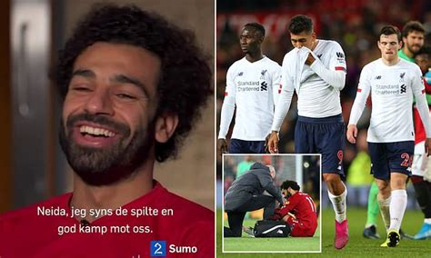 Mo Salah Jokes On Why Manchester United Are Only Side To Take Points From Liverpool This Season