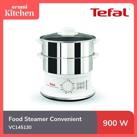 Jual Tefal Food Steamer Stainless VC1451 Pengukus Kukusan Dandang