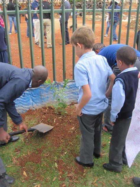 Tree Planting At Coronation Training Centre Johannesburg April