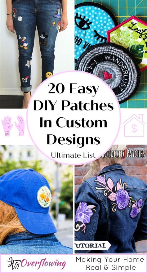 How To Make A Patch 20 Easy Diy Iron On Patches