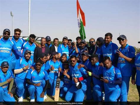 Blind Cricket World Cup: India Beat Arch-Rivals Pakistan By Two Wickets ...