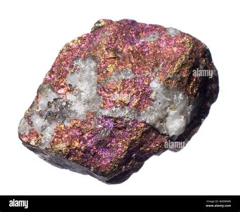 Peacock Ore Form Of Chalcopyrite Or Bornite Important Ore Of Copper