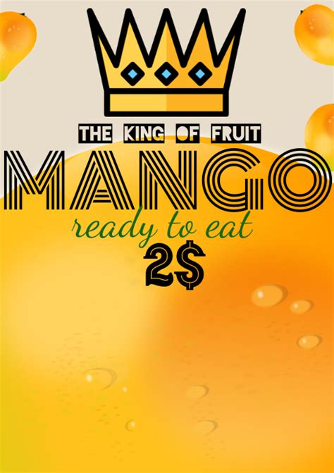 Mango Flyer Template Postermywall