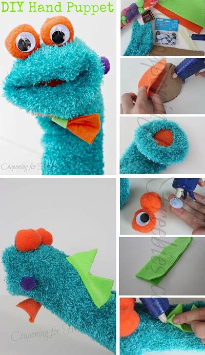 DIY Hand Puppet Cute And Easy To Make!