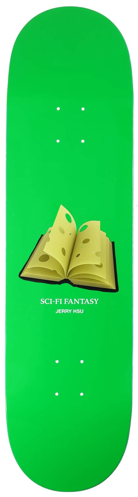 Sci Fi Fantasy Jerry Hsu Swiss Book 8 5 Skateboard Deck Tactics