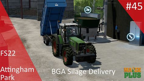 Fs Attingham Park Bga Silage Delivery Youtube