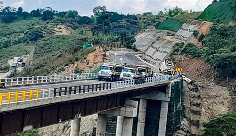 Puente De Metros De La V A Definitiva De Km Mojarras Popay N