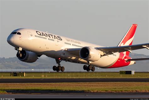 Vh Znk Boeing Dreamliner Qantas William Bradley Jetphotos