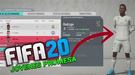 IncreÍbles JÓvenes Promesa Para Tu Modo Carrera En Fifa 20 Youtube