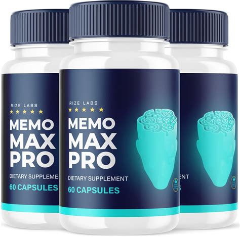 Amazon 3 Pack Memo Max Pro Supplement Memo Max Pro Organic