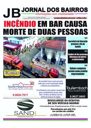 Calam O Jornal Dos Bairros Abril De