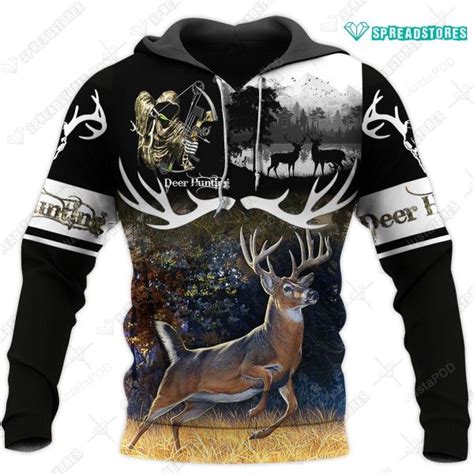 Deer Hunting Huntaholic 3d Hoodie Teeruto