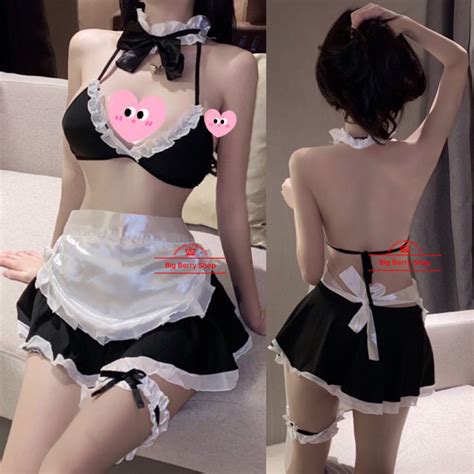 Ready Stock Seksi Lace Baju Tidur Seksi Panamas Sexy Lace Lingerie Night Wear 性感情趣诱惑睡衣