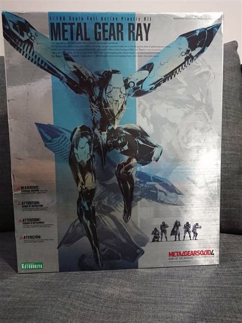 Finally got the Metal Gear Ray model kit! This will look great on the ...