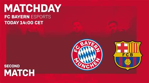 RELIVE FC Bayern Esports Vs FC Barcelona Matchday 2 EFootball