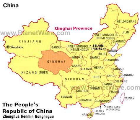 Map Of China Neighbouring Countries Planetware