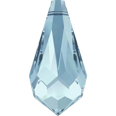 Swarovski Crystal 6000 Tear Drop Top Drilled Aquamarine 11 X 55mm 13 X 65mm 15 X 75mm Etsy