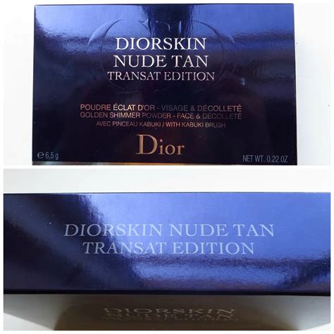 Dior Transat Nude Shimmer Nude Tan Floating In Dreams