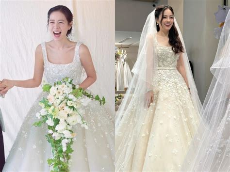 Hot mom 6 con Hằng Túi lấy chồng lần 3 mặc váy cưới hơn nửa tỷ đụng độ Son Ye Jin