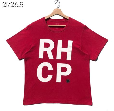 RED HOT CHILI PEPPERS Men S Fashion Tops Sets Tshirts Polo Shirts On Carousell