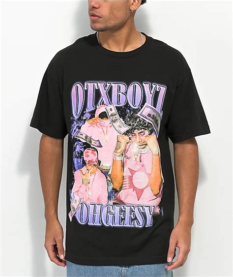 Otxboyz Ohgeesy Photo Black T Shirt