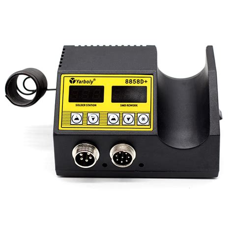 Yarboly D Hot Air Gun Portable Bga Rework Solder Station Hot Air Blower Soldering Hairdryer