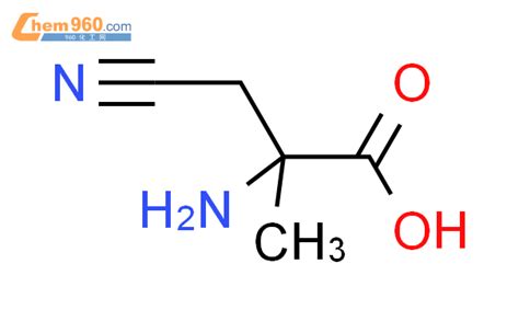 64298 92 6 9CI 3 氰基 2 甲基丙氨酸化学式结构式分子式mol 960化工网