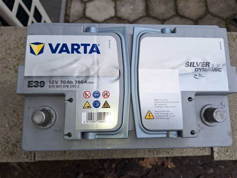 Акумулатор VARTA silver dynamic AGM 70AH 760A R гр София Слатина OLX bg