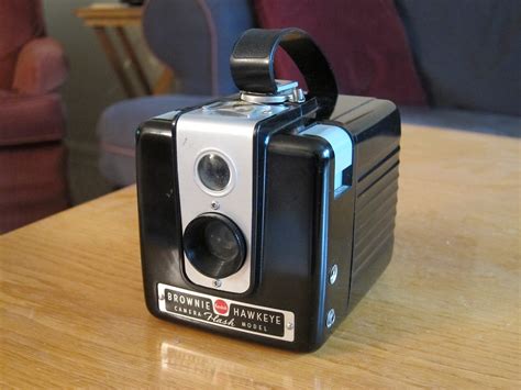 Kodak Brownie Hawkeye Flash Model Down The Road