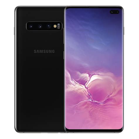 三星 Galaxy S10+（SM-G9750) 8GB+128GB 炭晶黑 超感官全视屏 移动联通电信全网通4G旗舰手机，4999元 ...