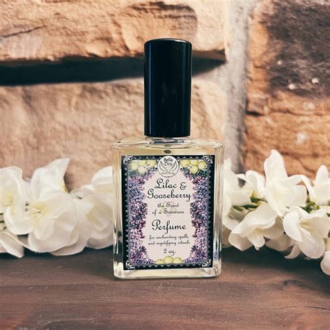 Lilac And Gooseberry Perfume Spray 2 Ounce 60ml Glass Bottle Yennefers