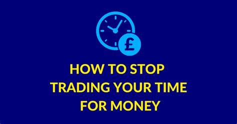 How To Stop Trading Your Time For Money Charelle Griffith