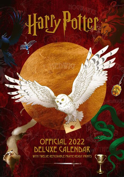 Harry Potter kalendarz 2022 na ścianę w wersji Deluxe sklep Nice Wall